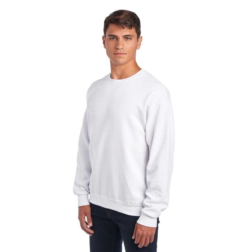 Jerzees Unisex Adult Nublend Sweatshirt / White